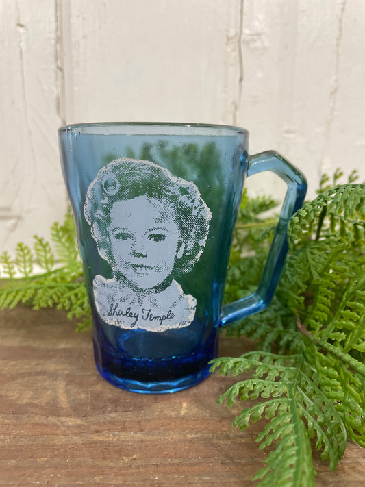 SHIRLEY TEMPLE BLUE MUG