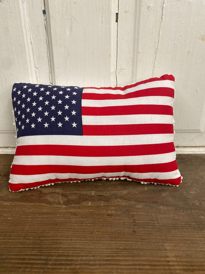 SMALL FLAG PILLOW