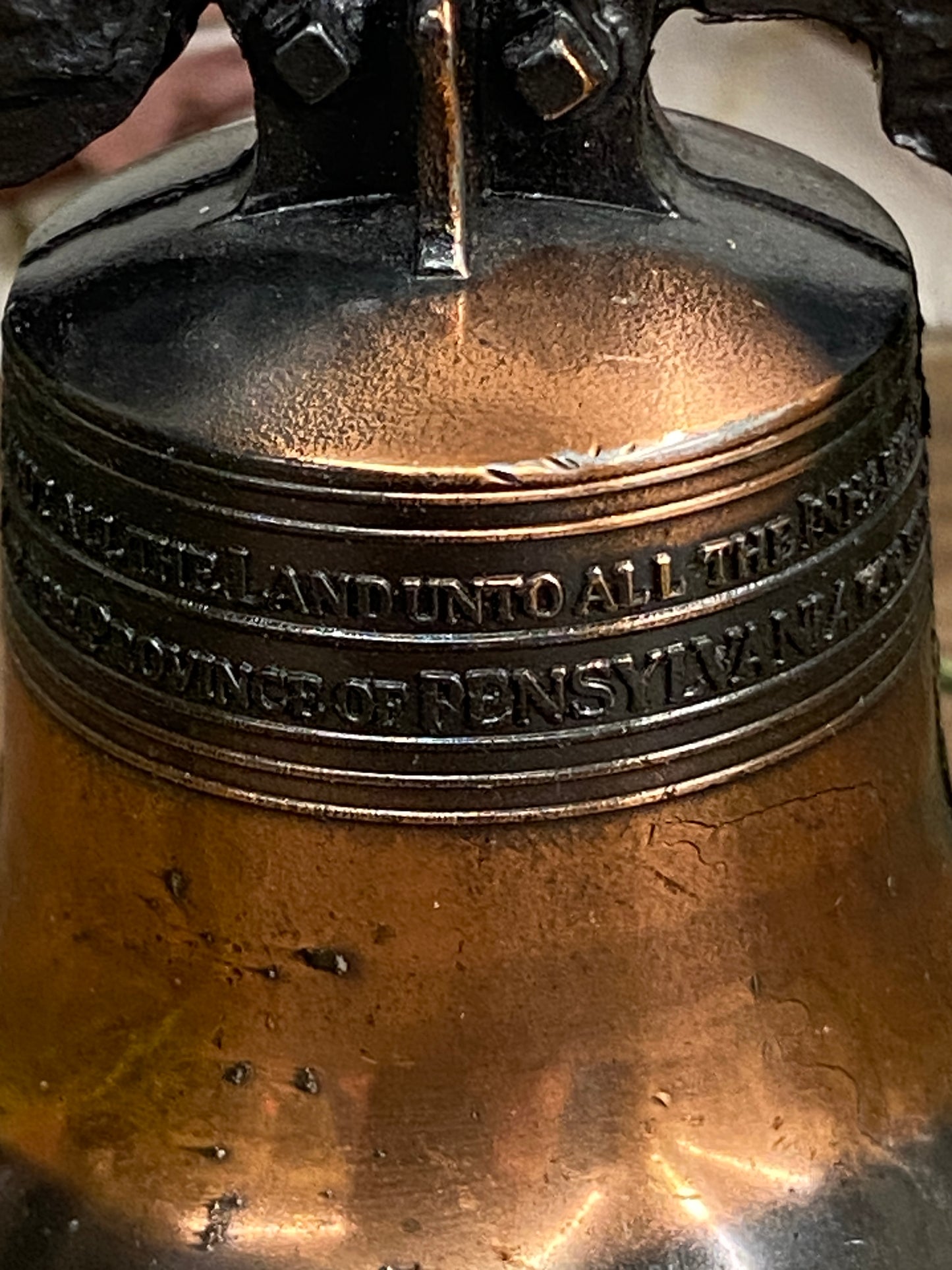 COPPER LIBERTY BELL