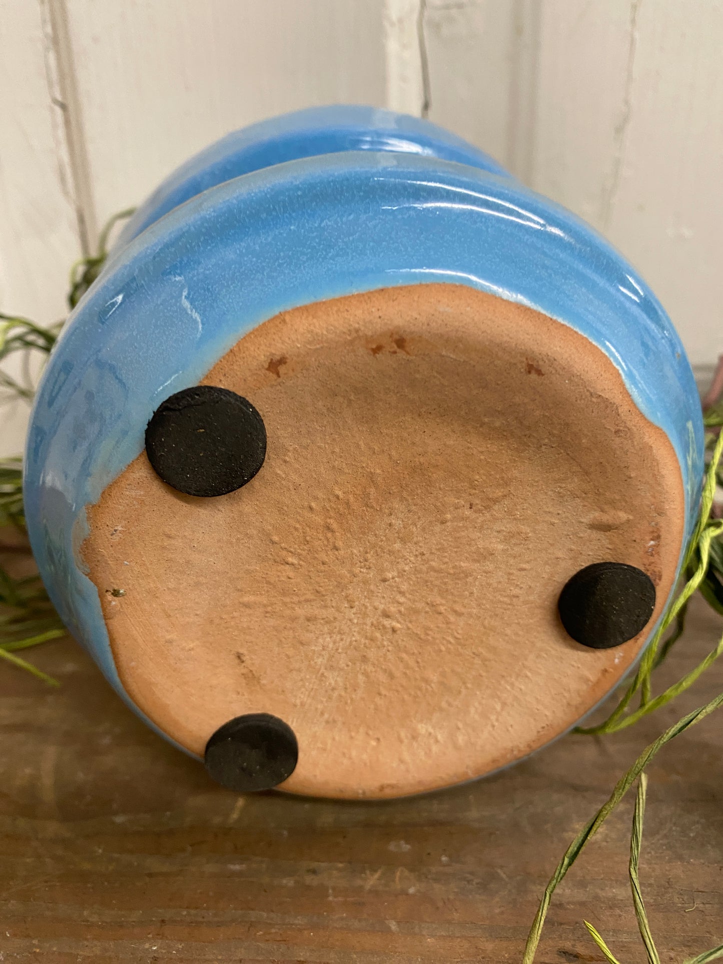 BLUE FLOWER POT