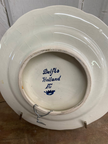 BLUE DELFT WINDMILL PLATE