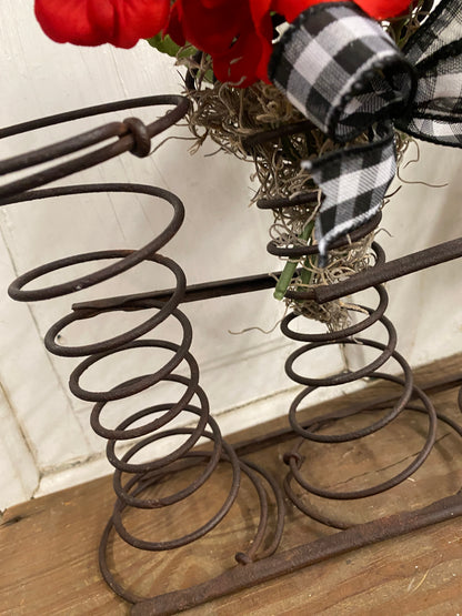 METAL BED SPRING RACK