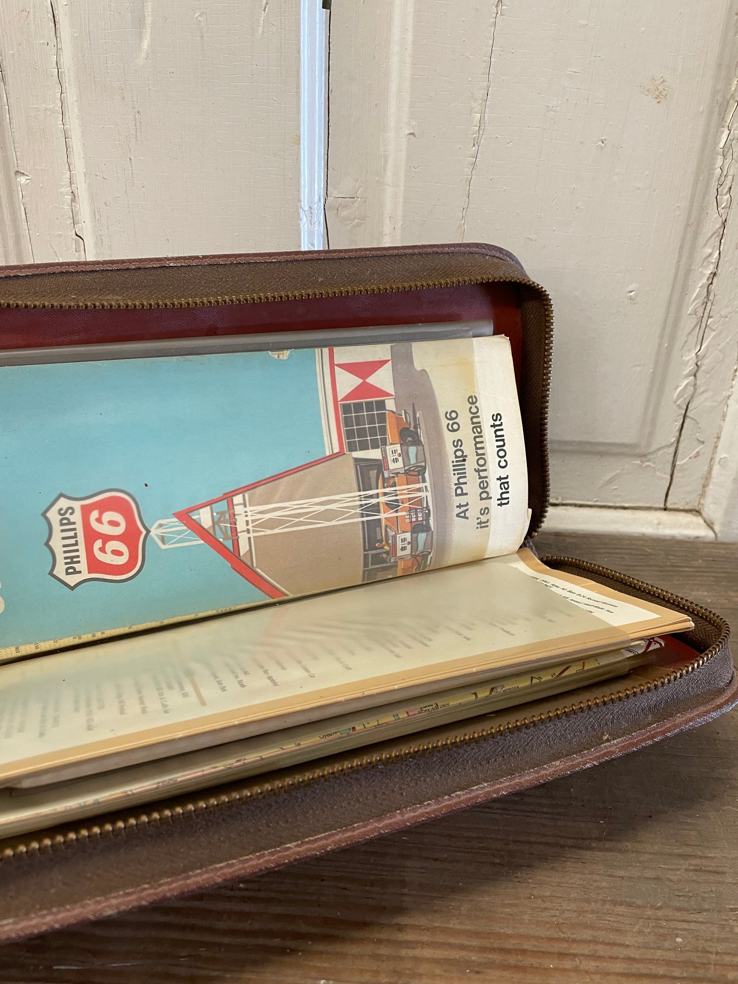 LEATHER MAP PORTFOLIO