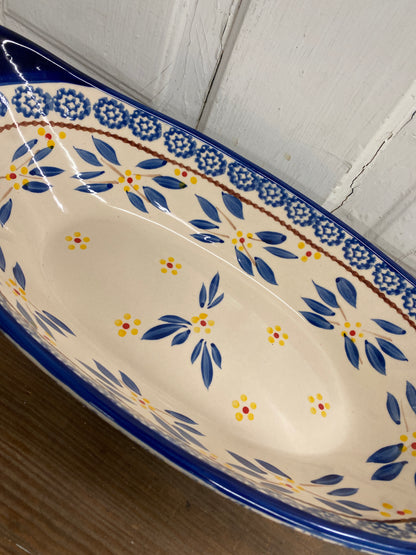 OVAL CERAMIC DISH