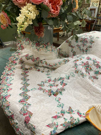 BATTENBURG LACE QUILT