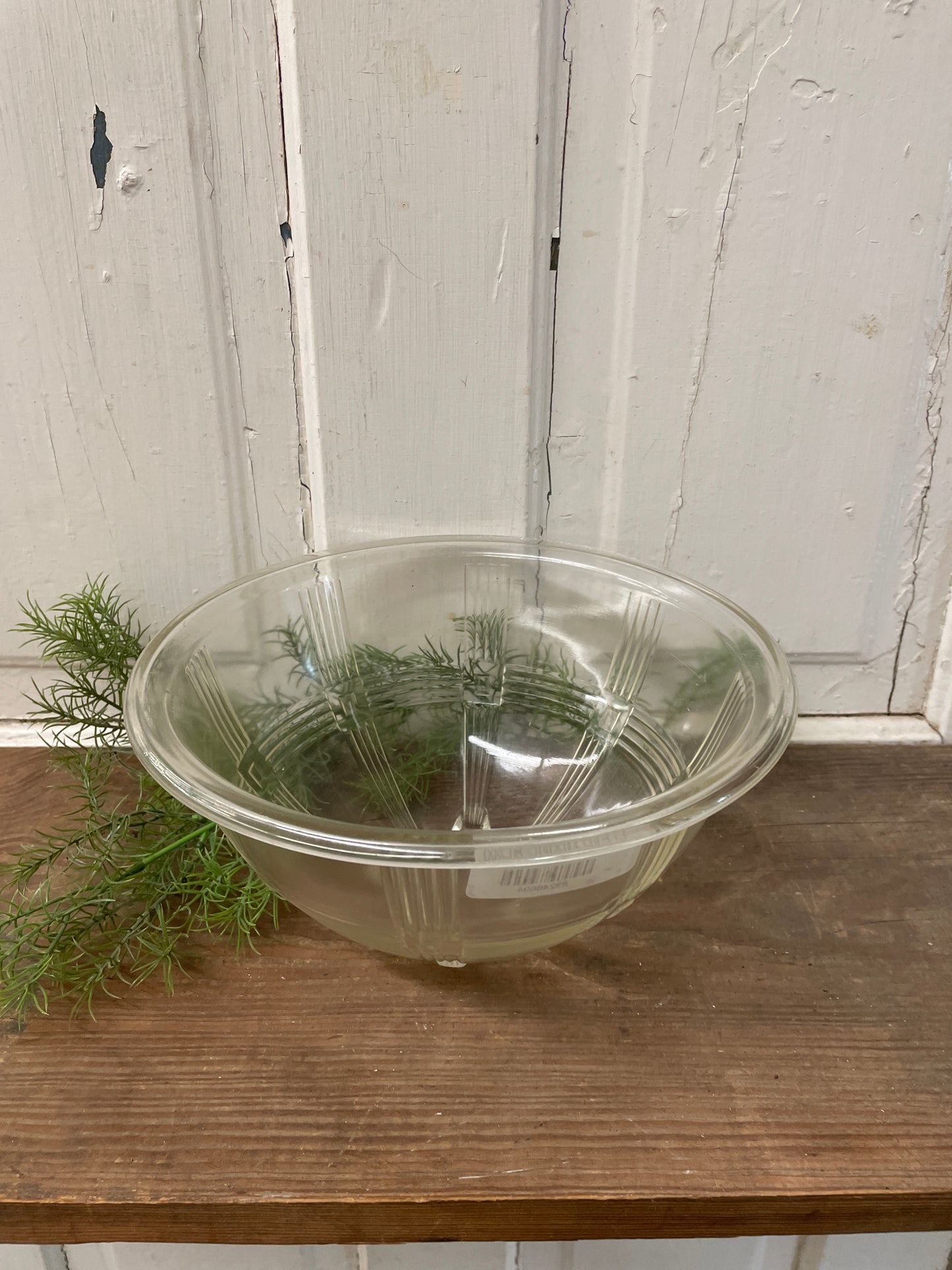 CLEAR MIXING BOWL