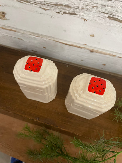 ROSE SALT & PEPPER SET