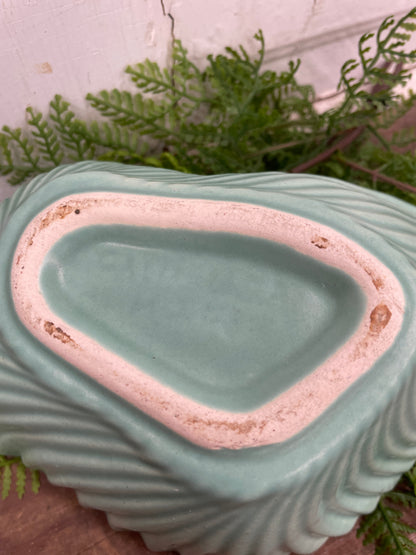 SHAWNEE POTTERY GREEN DISH