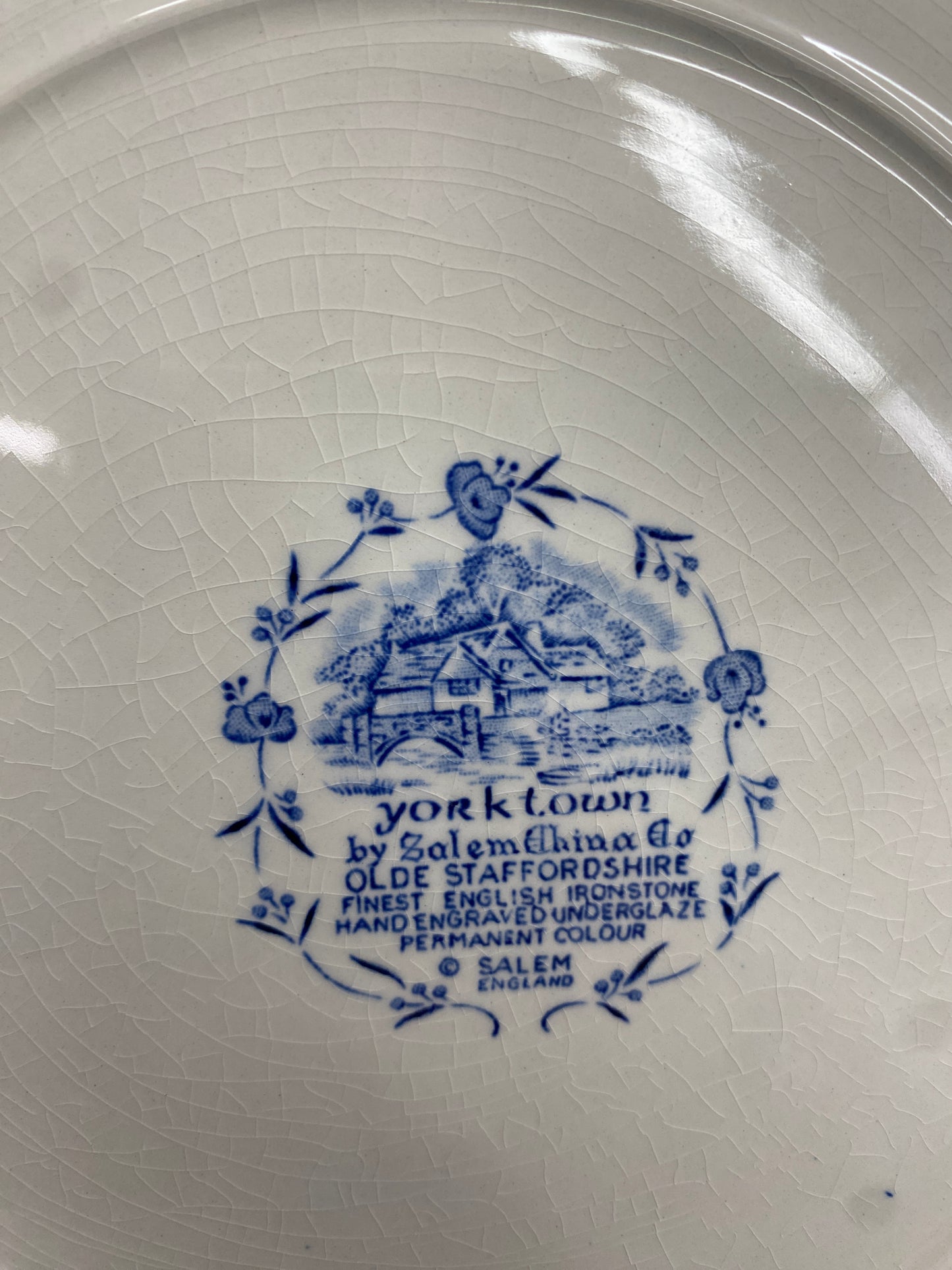 YORK TOWN PLATE
