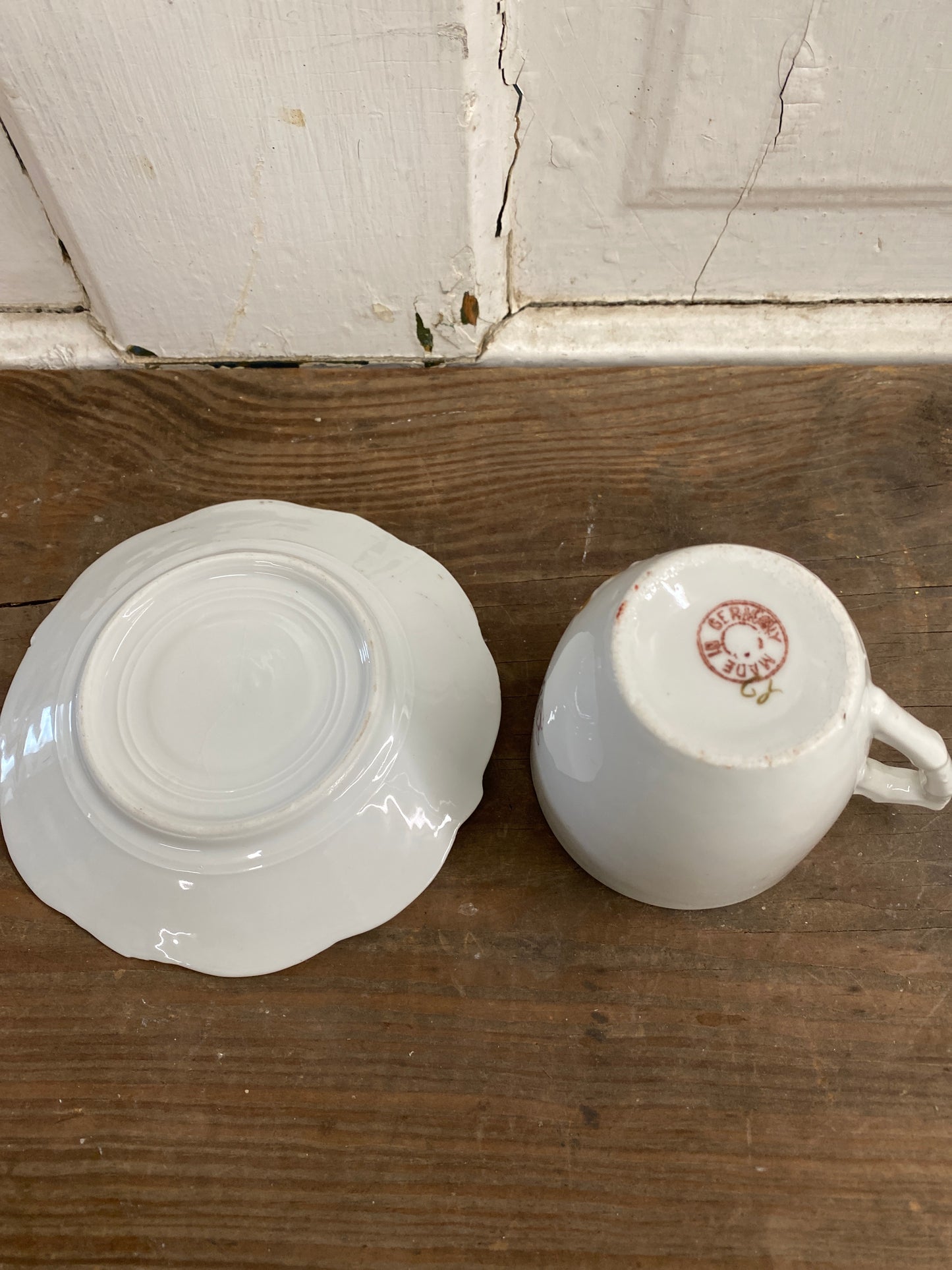 THINK OF ME CUP & SAUCER