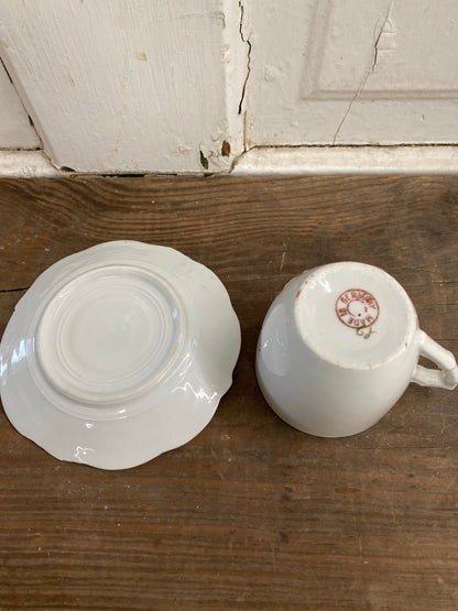 THINK OF ME CUP & SAUCER