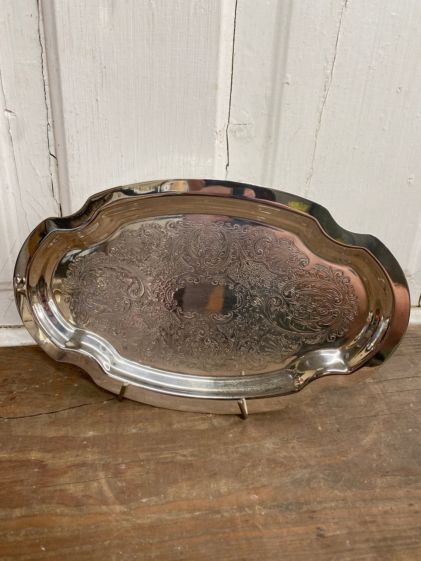 SET OF 3 SUGAR, CREAMER, TRAY