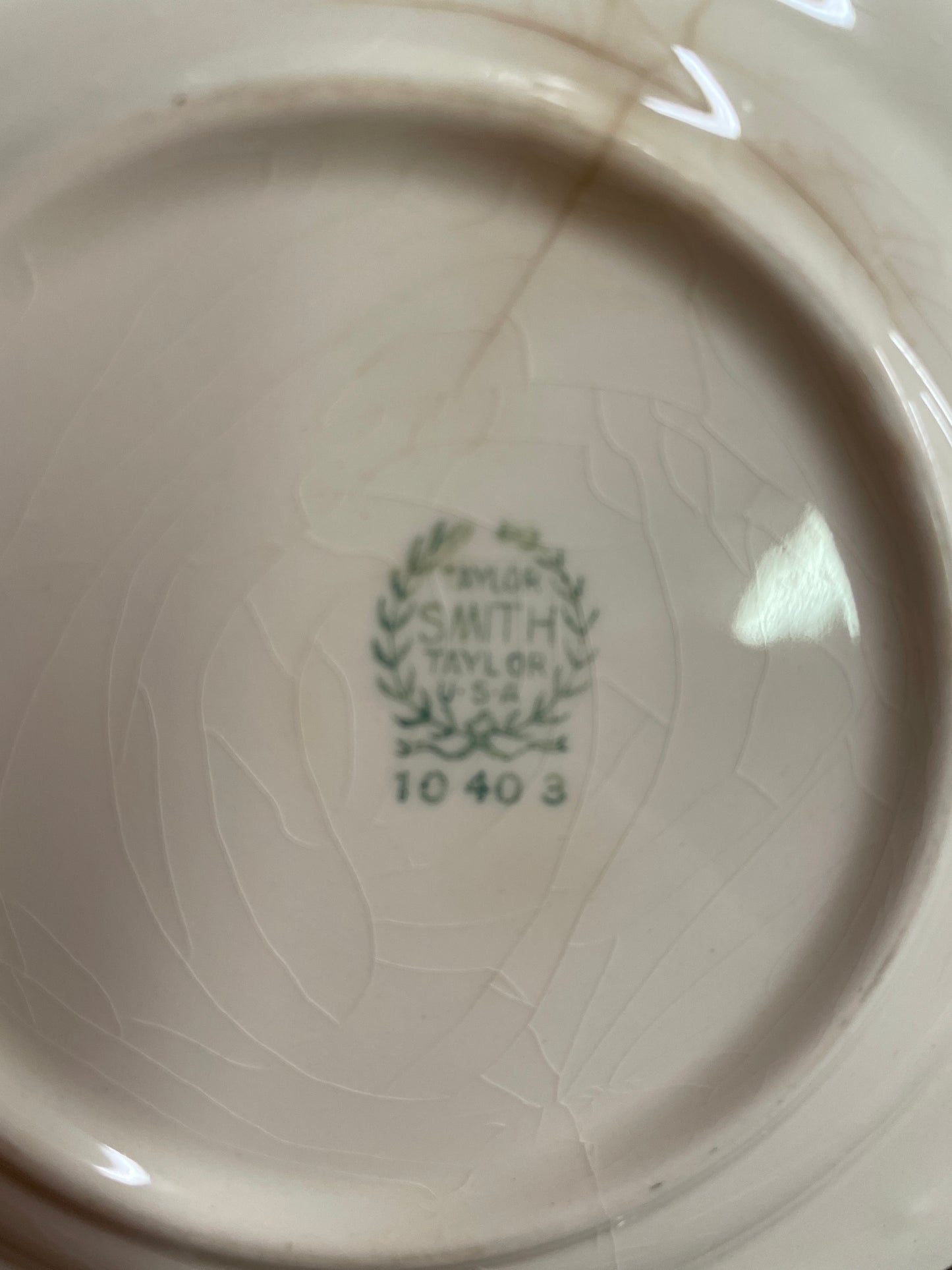 FLORAL DESSERT PLATE