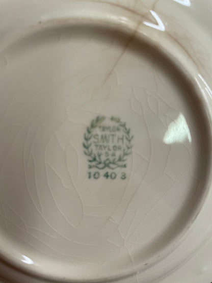 FLORAL DESSERT PLATE