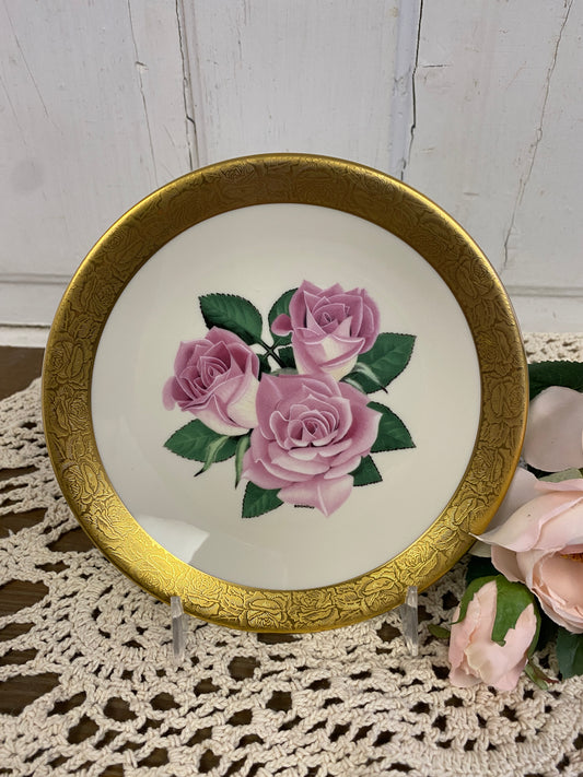 AMERICAN ROSE SOCIETY PLATE - JENNIFER