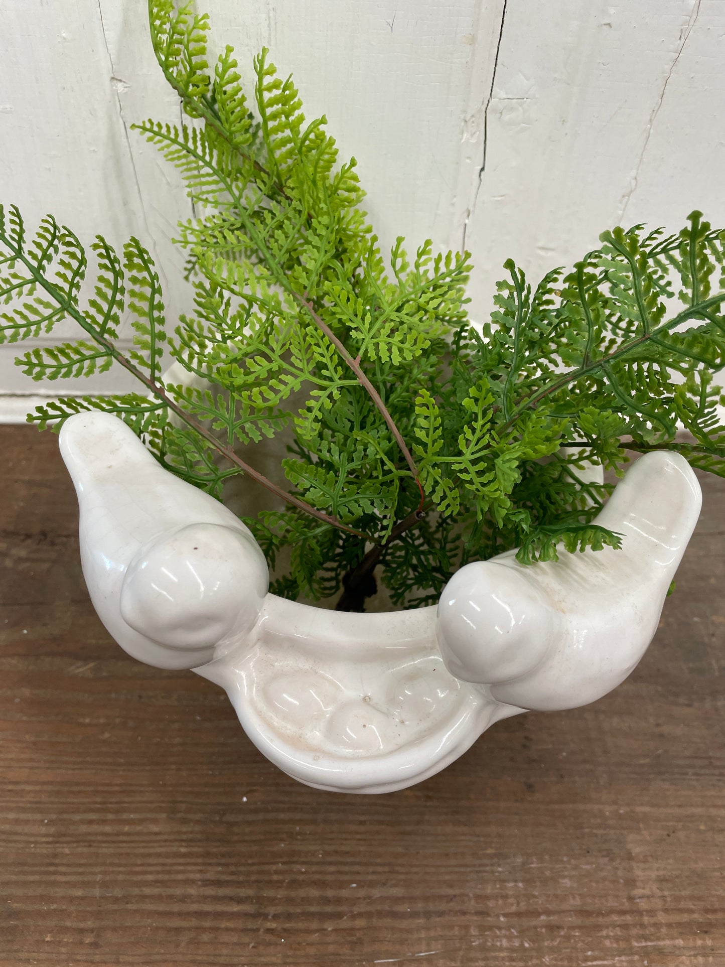 BIRD FLOWER POT