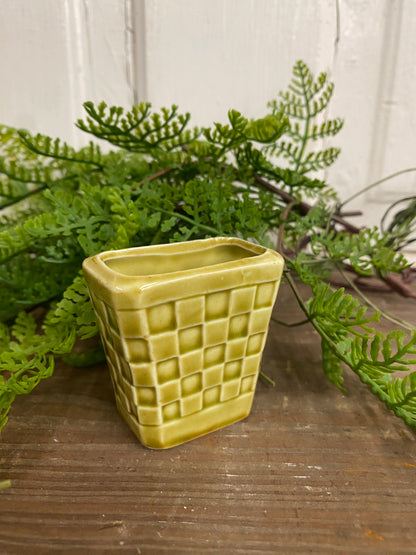 CERAMIC WOVEN TOOTHPICK HOLDER