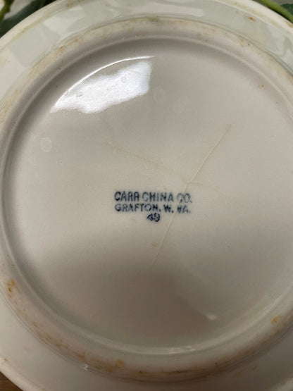 CARR CHINA SAUCER