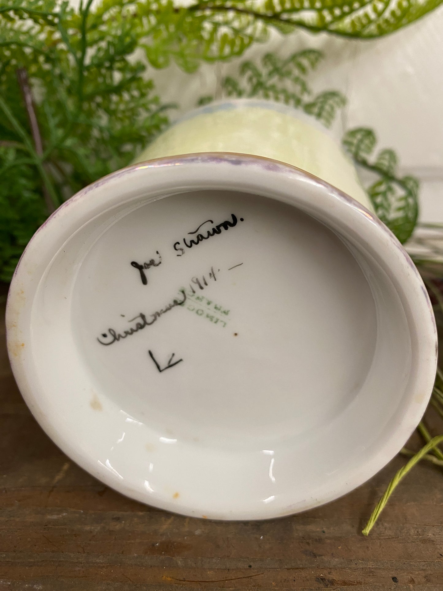 1914 LIMOGES MUG