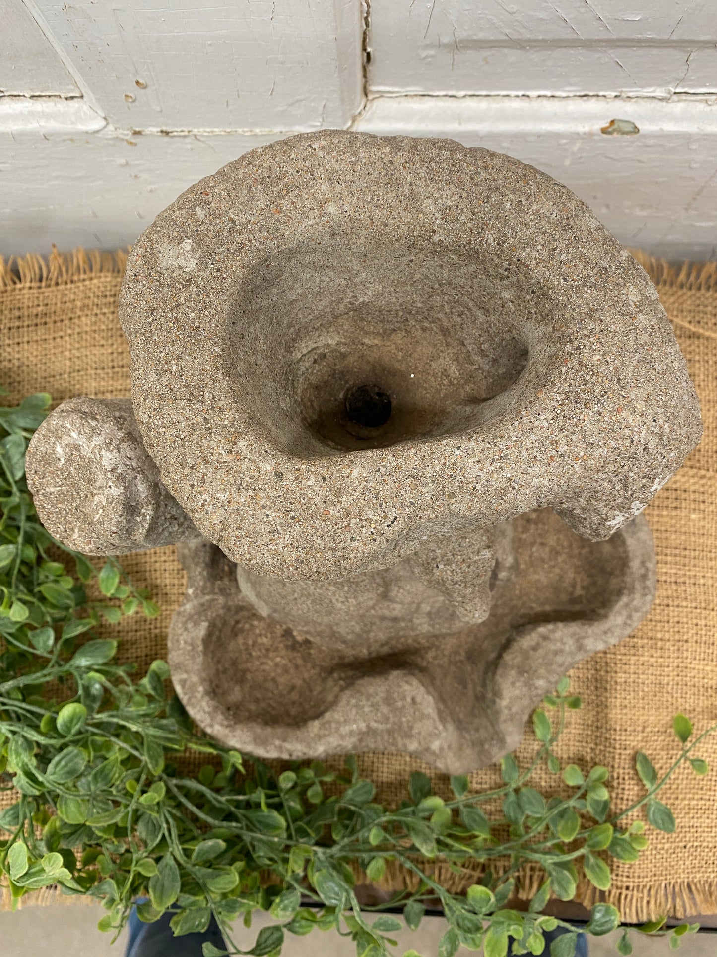 CONCRETE FOUNTAIN PIECE FAWN