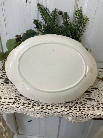 USA IRONSTONE PLATTER