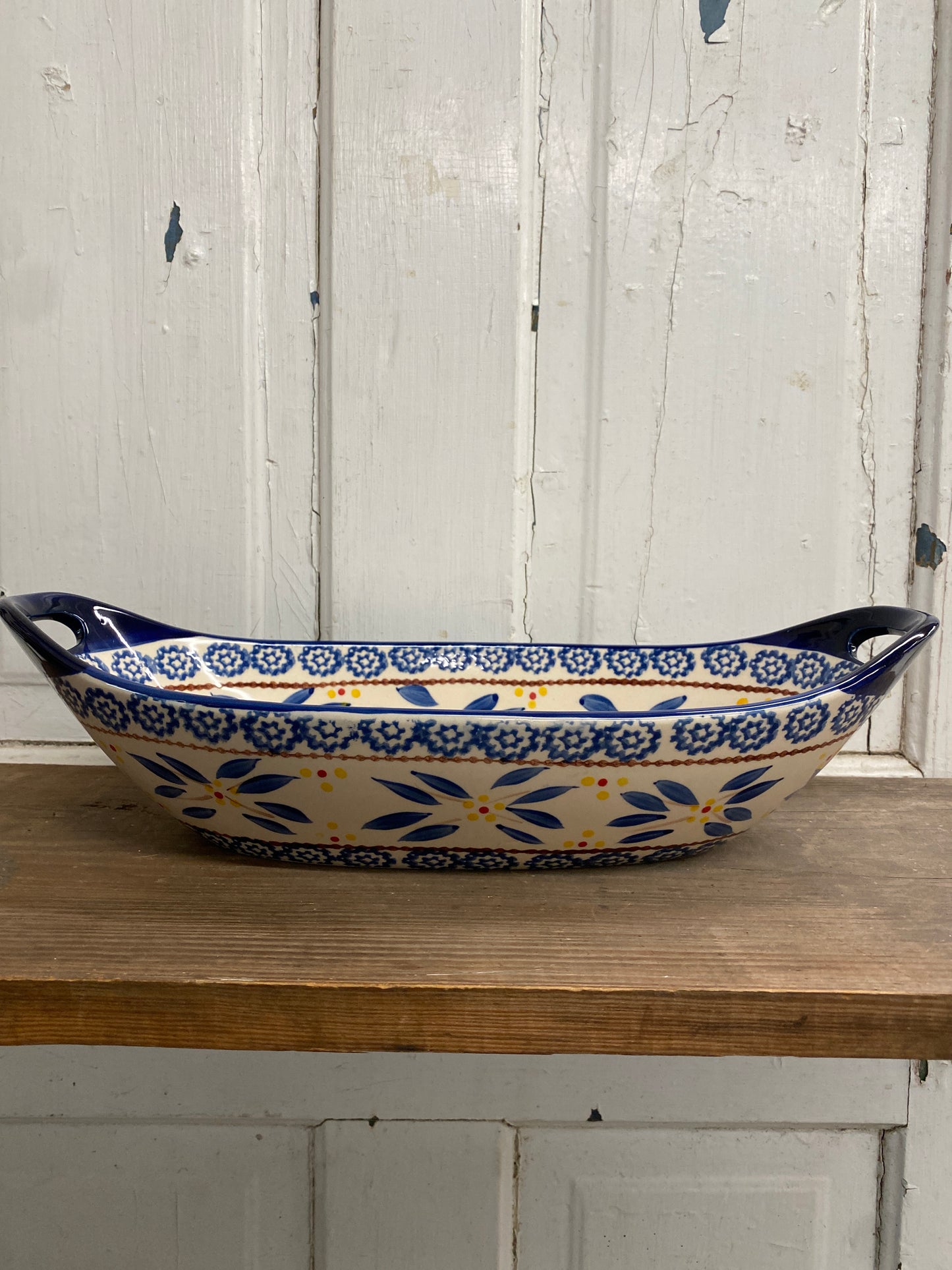 OVAL CERAMIC DISH