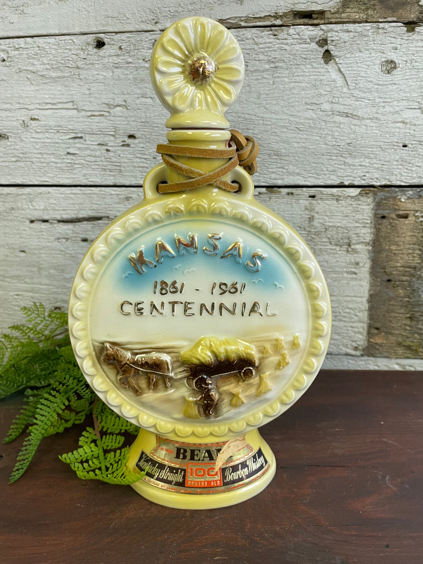 JIM BEAM KANSAS DECANTER