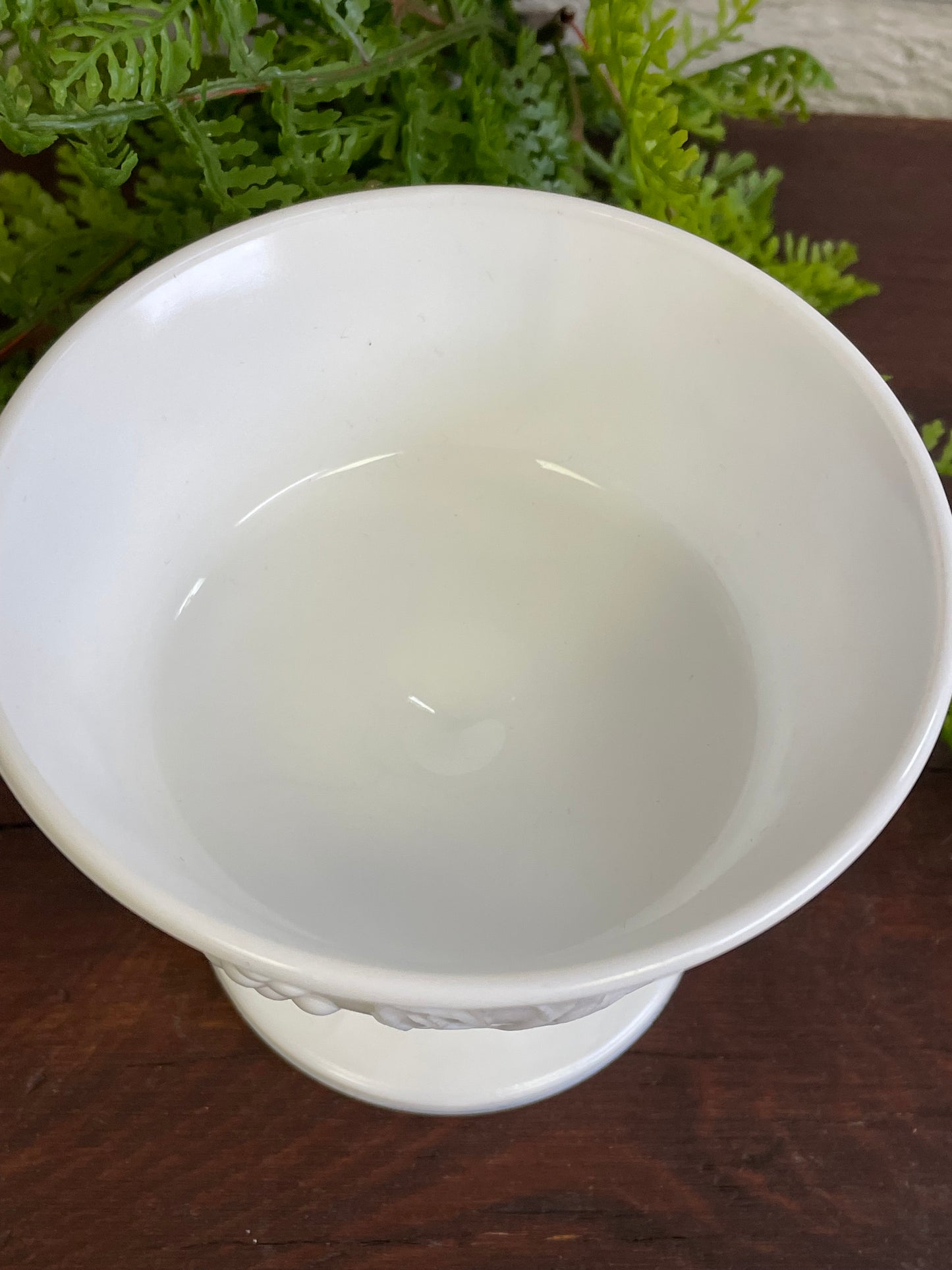 INDIAN GLASS COLONY DISH