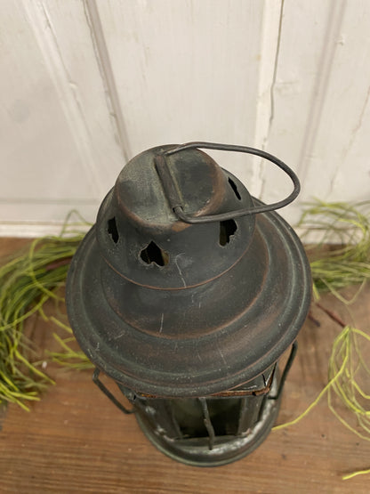 BLACK METAL LANTERN