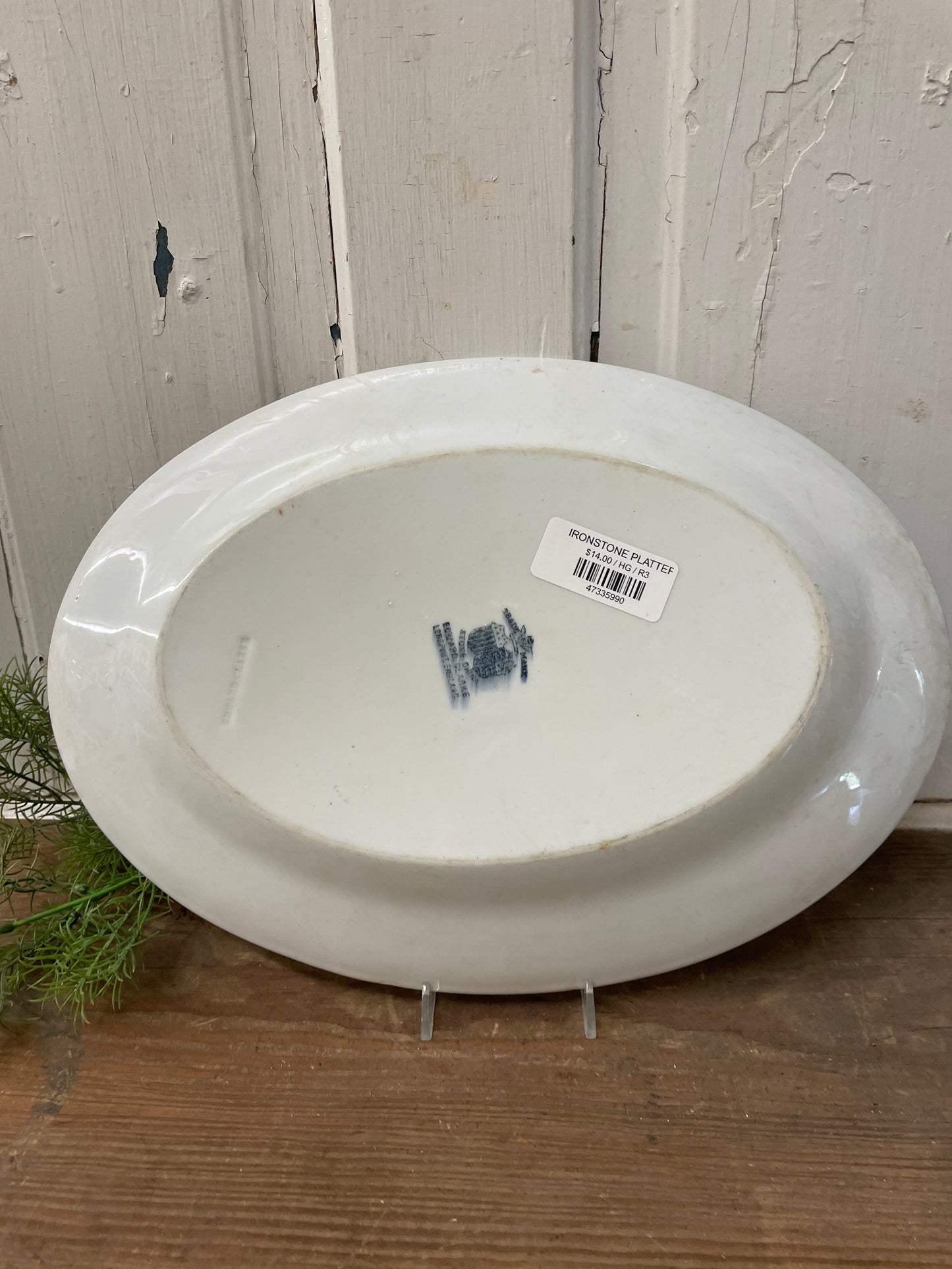 IRONSTONE PLATTER