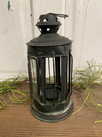 BLACK METAL LANTERN
