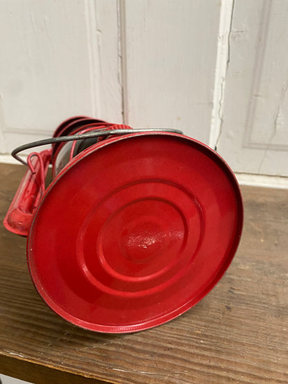 RED KEROSENE LAMP