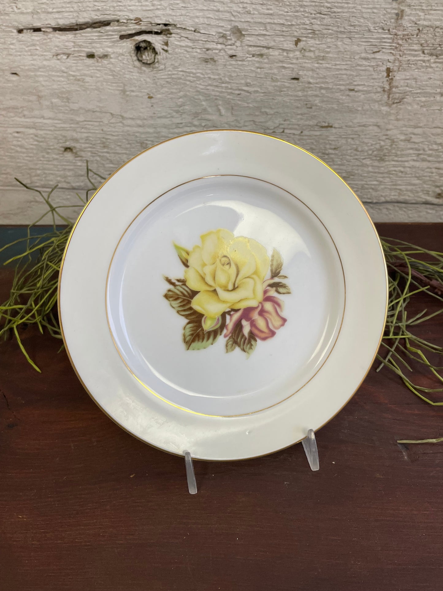 NARUMI YELLOW TOSE BREAD & BUTTER PLATE
