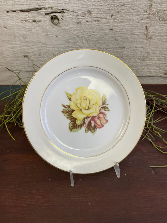 NARUMI YELLOW TOSE BREAD & BUTTER PLATE