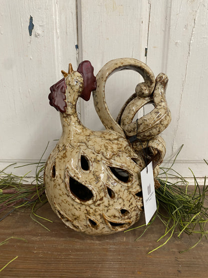 RUSTIC ROOSTER DECOR