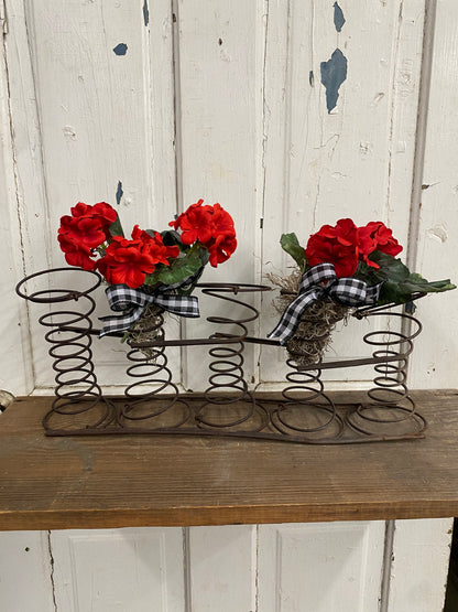 METAL BED SPRING RACK