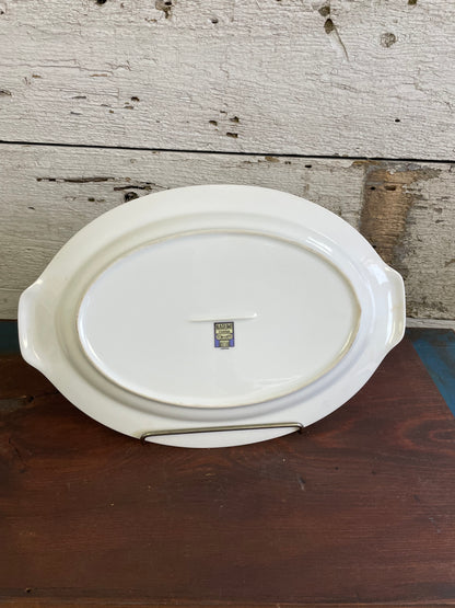 NARUMI YELLOW ROSE OVAL PLATTER