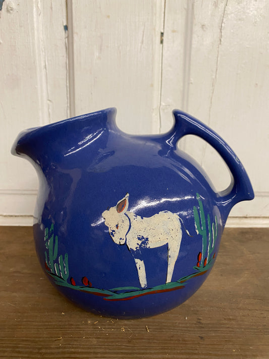 BLUE HALL PITCHER