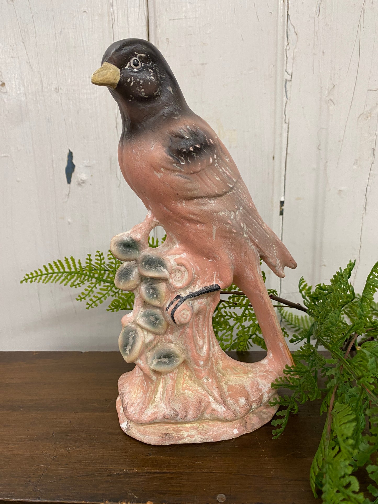 VINTAGE BIRD STATUE