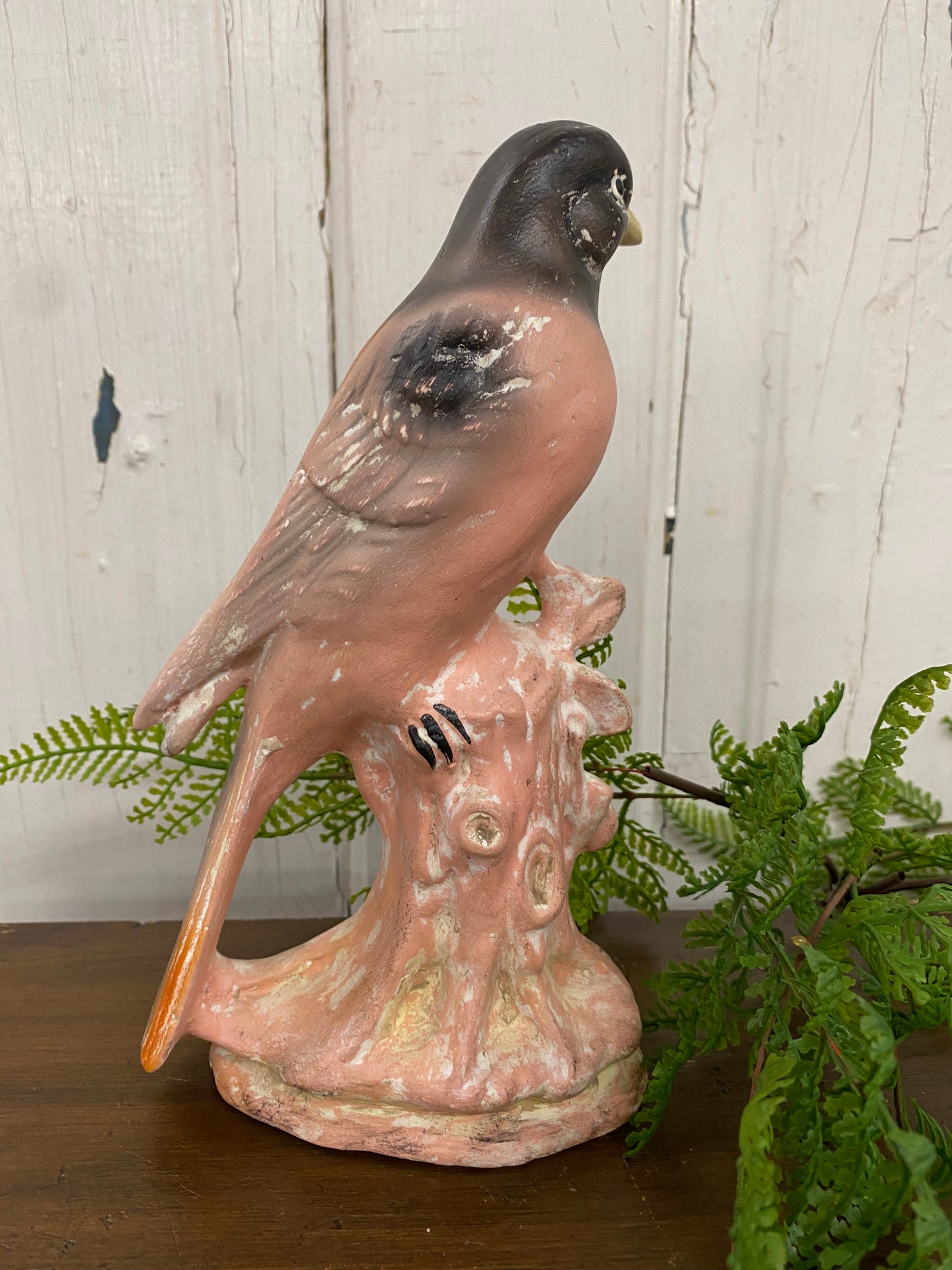 VINTAGE BIRD STATUE