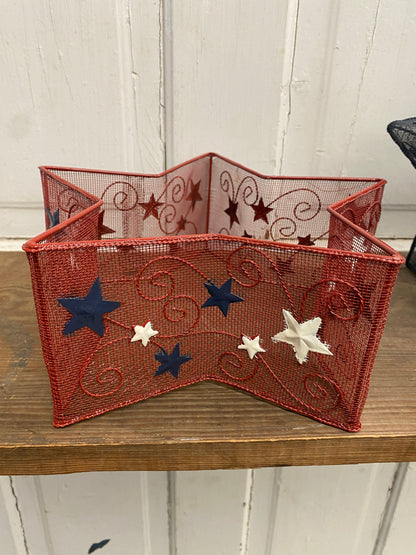 RED STAR BASKET