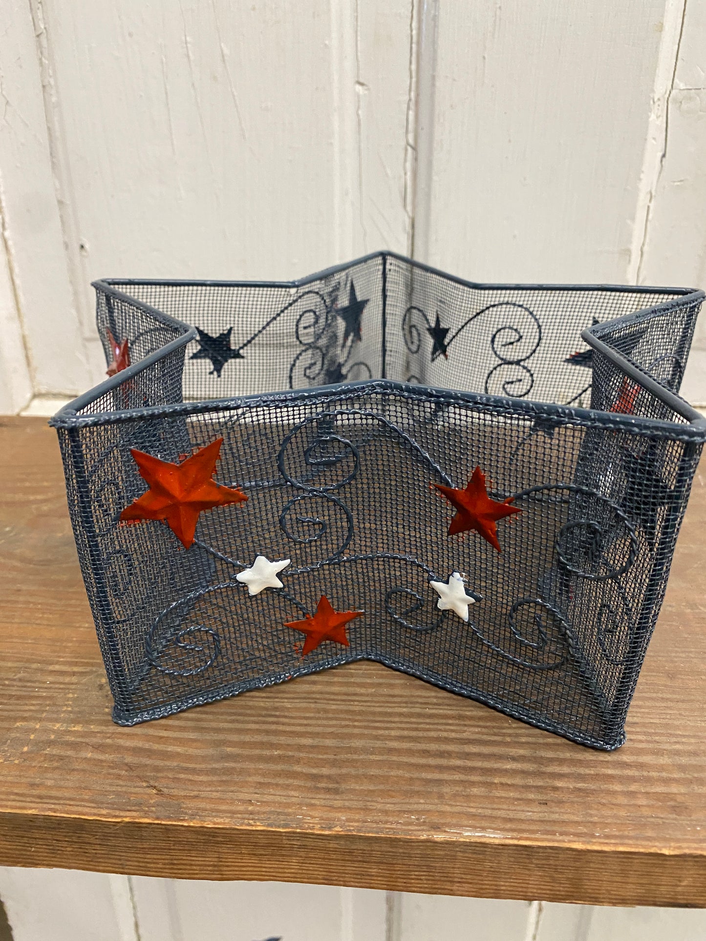 BLUE STAR BASKET