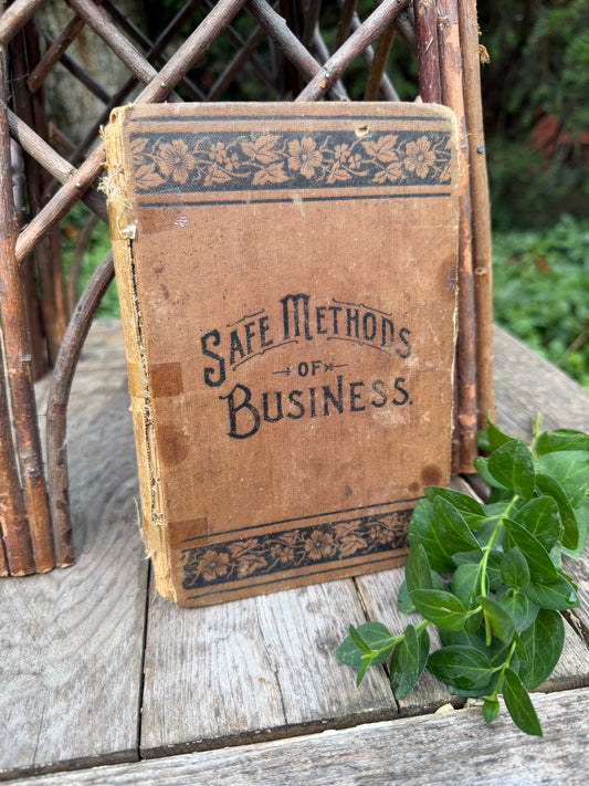 BOOK - SAFE METHODS OF BUSINESS