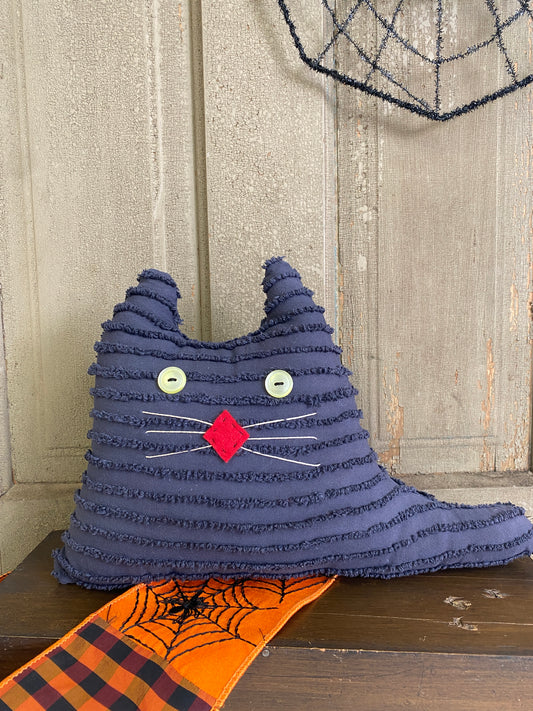 BLACK CAT PILLOW
